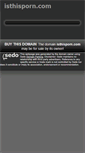 Mobile Screenshot of isthisporn.com